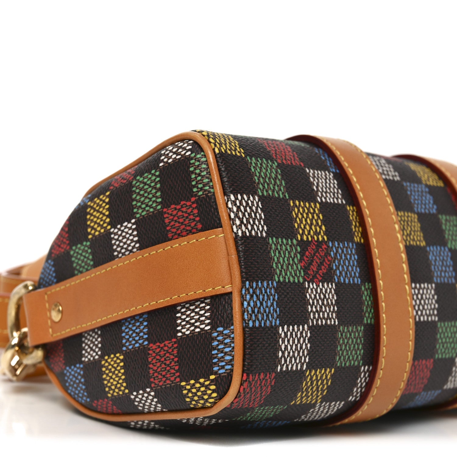 Louis Vuitton LV Vers Damier Ebene Keepall Bandouliere 25