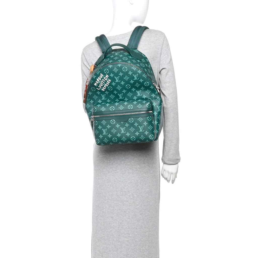 Louis Vuitton Monogram Heritage Discovery Backpack PM Green