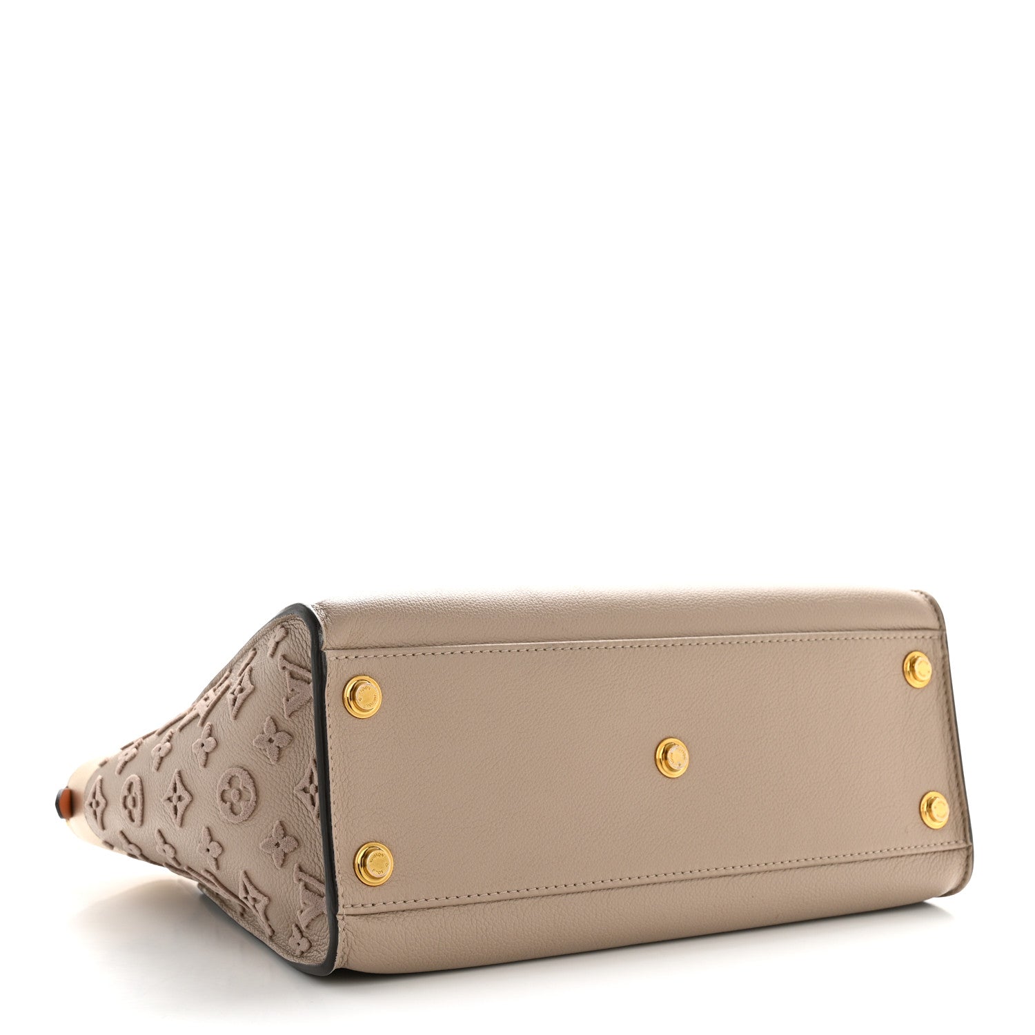Louis Vuitton Calfskin Monogram Tufting On My Side Galet