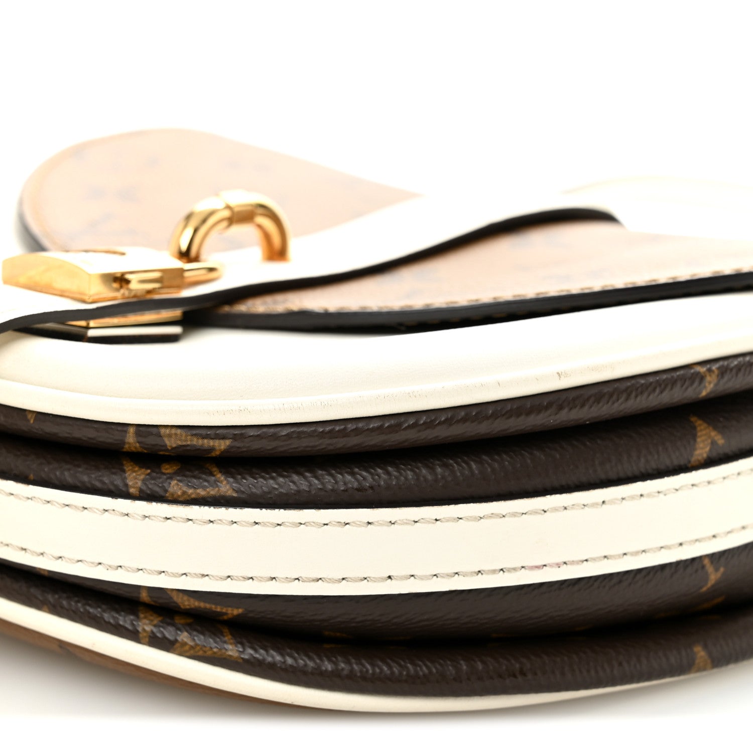 Louis Vuitton Reverse Monogram Chantilly Lock White