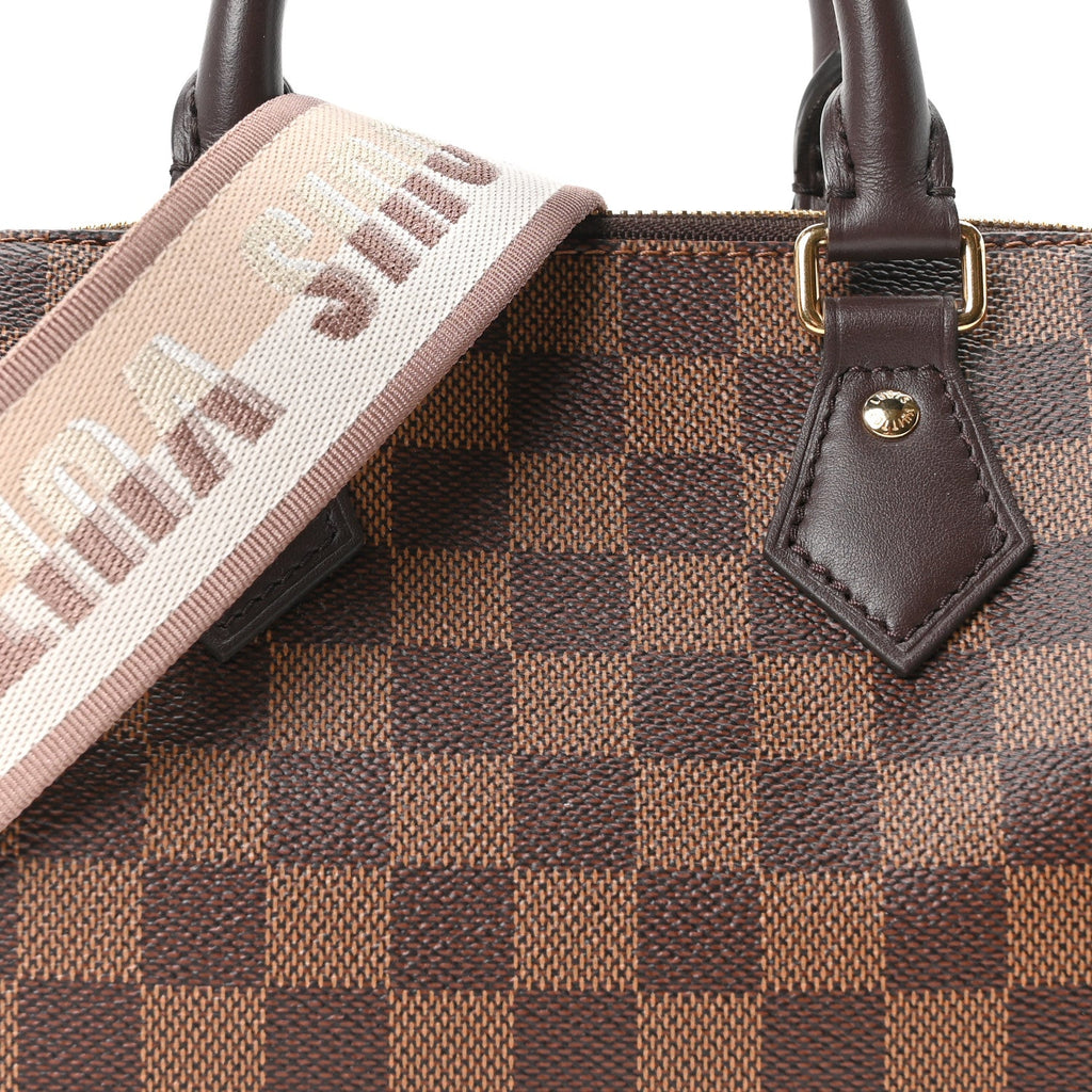 Louis Vuitton Damier Ebene Speedy Bandouliere 20