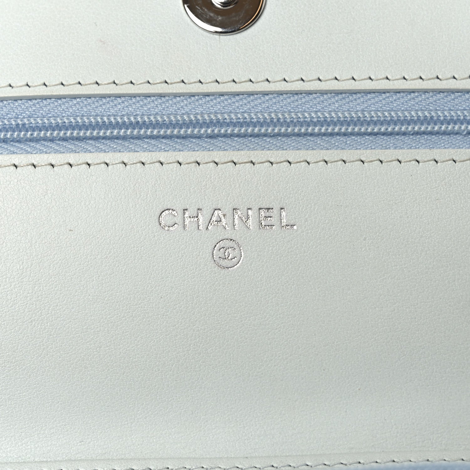 Chanel Canvas Quilted Jungle Jeans Wallet on Chain WOC Multicolor