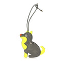 Louis Vuitton Monogram Titanium Dog Name Tag