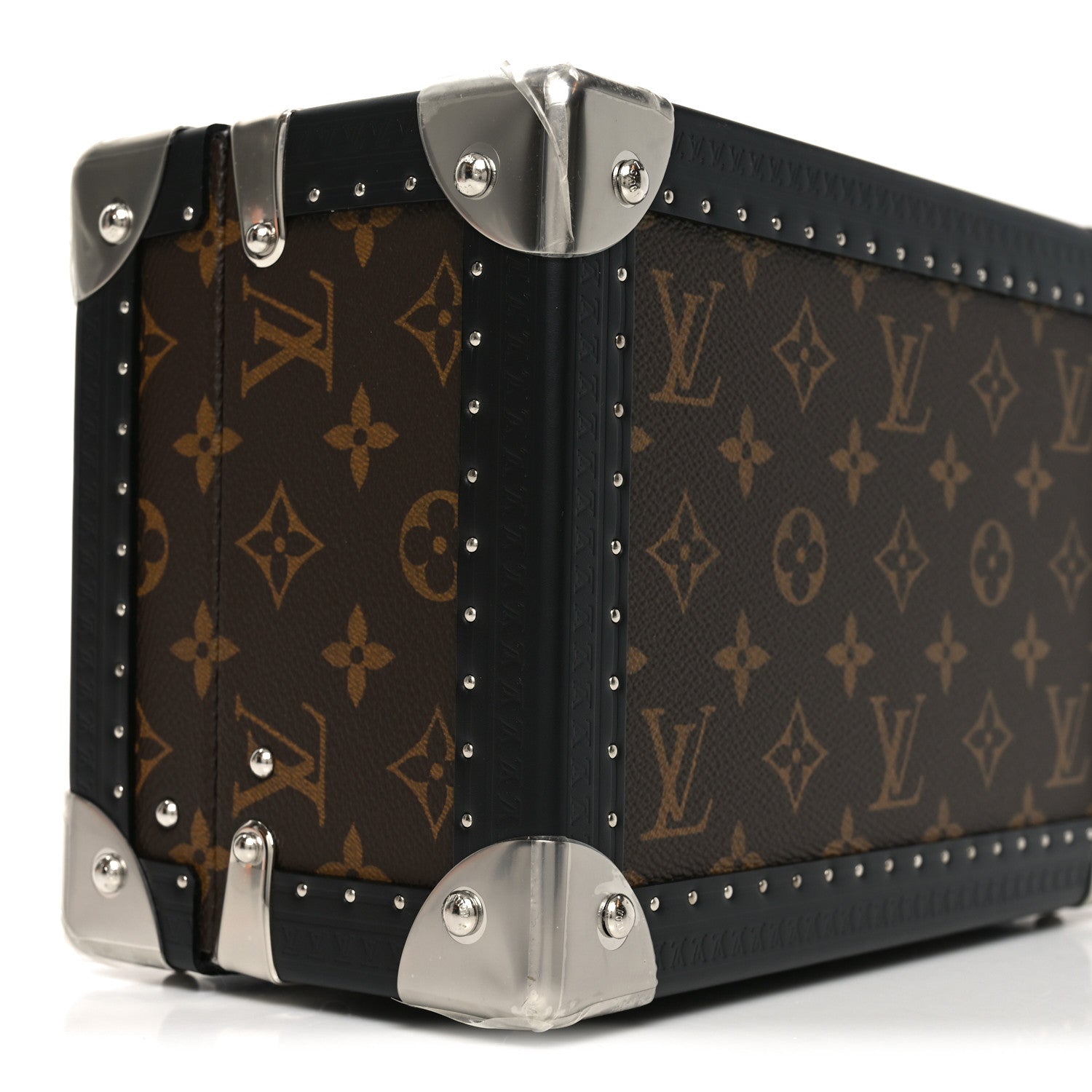 Louis Vuitton Monogram Coffret Watch Case Black