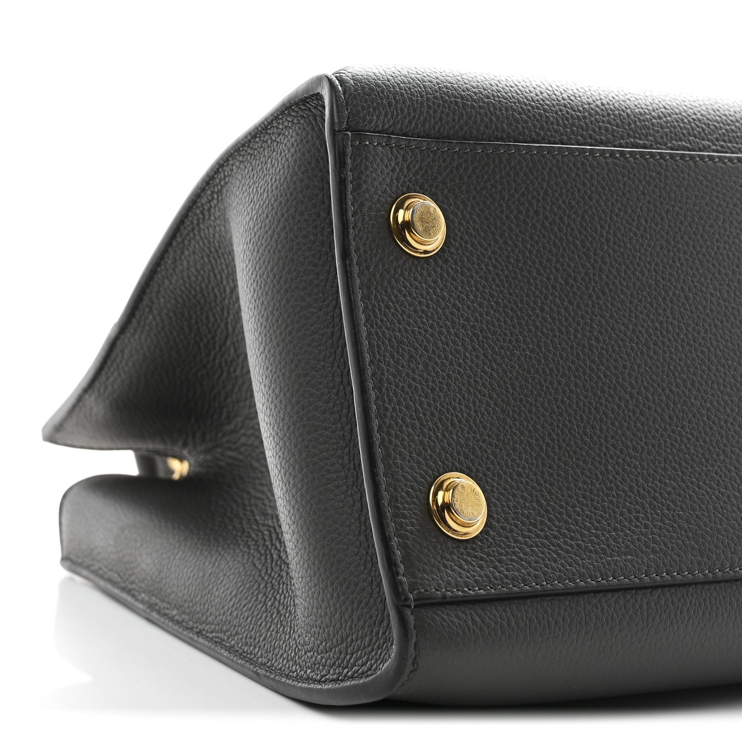 Louis Vuitton Taurillon City Steamer MM Gris