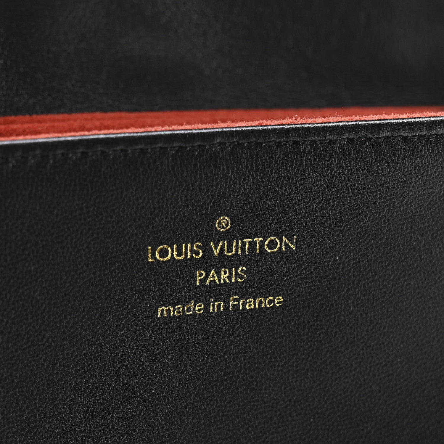 Louis Vuitton Lambskin Embossed Monogram Coussin Belt Bag Black