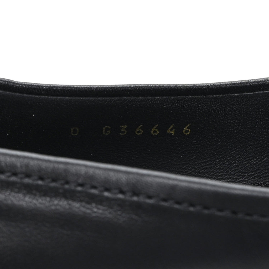 Lambskin Quilted CC Turnlock Loafers 38.5 Black