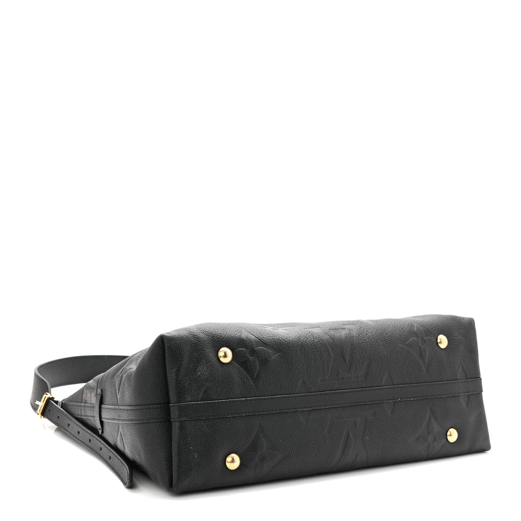 Louis Vuitton Empreinte Monogram Giant CarryAll MM Black