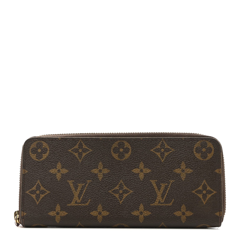 Louis Vuitton Monogram Clemence Wallet Fuchsia