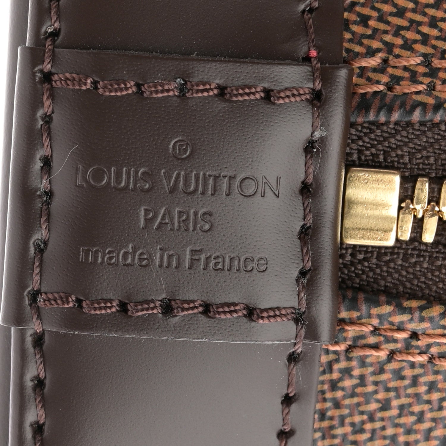 Louis Vuitton Damier Ebene Alma BB