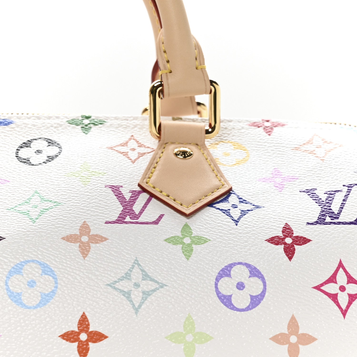 Louis Vuitton LV X TM Monogram Multicolor Speedy Soft 30 White
