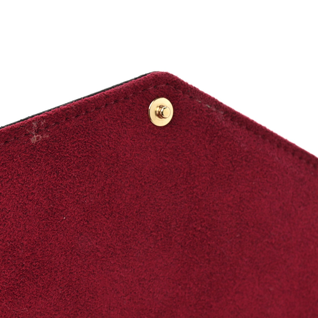 Louis Vuitton Monogram Pochette Felicie Chain Wallet Fuchsia