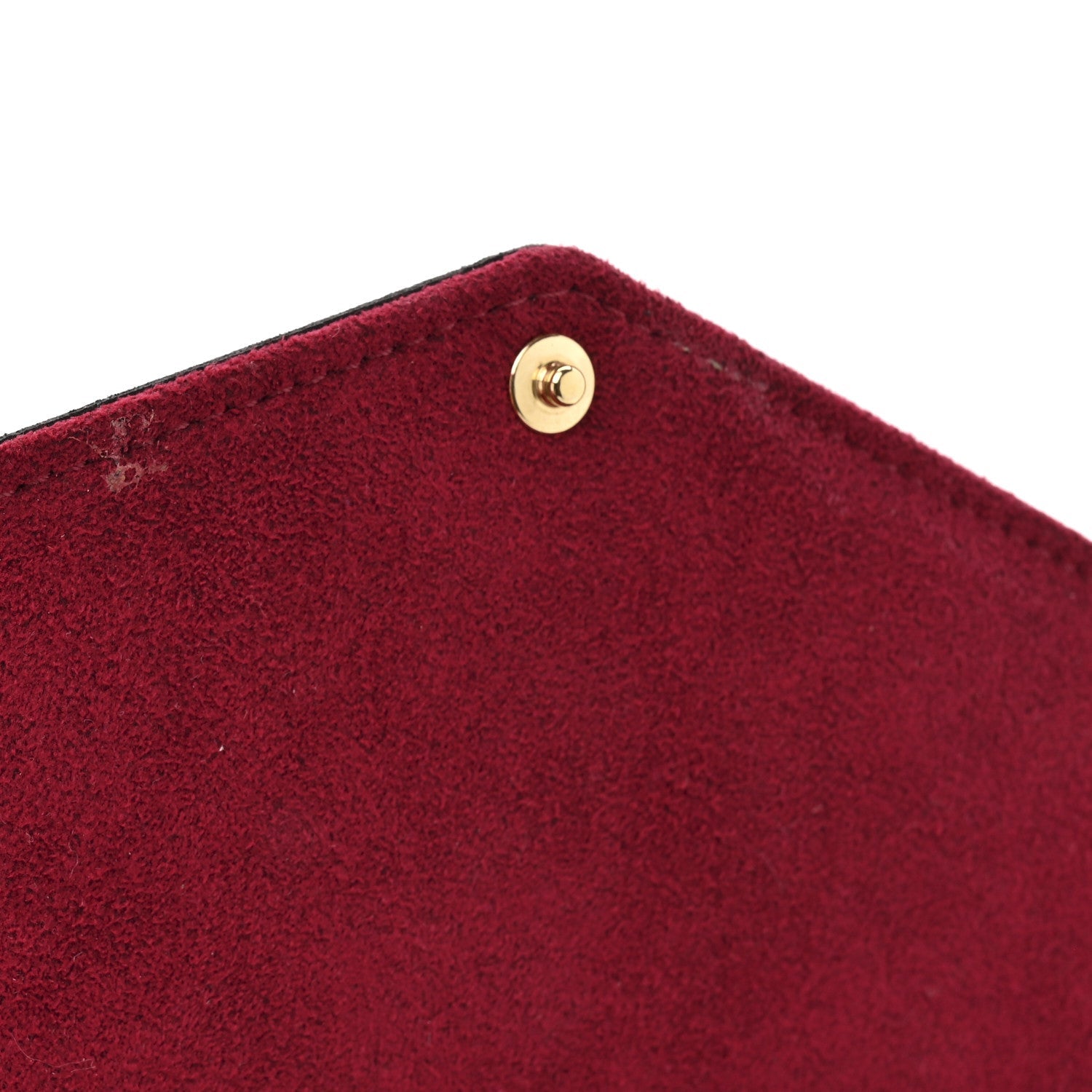 Louis Vuitton Monogram Pochette Felicie Chain Wallet Fuchsia