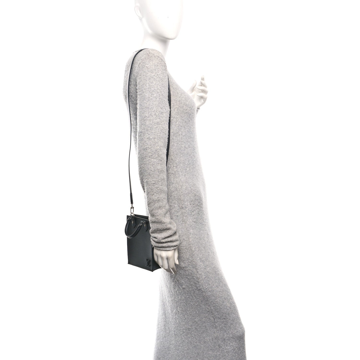 Louis Vuitton Epi Petit Sac Plat Black