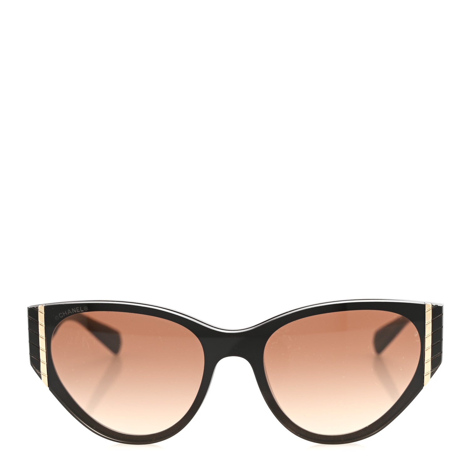 Acetate Cat Eye Sunglasses 6054 Black