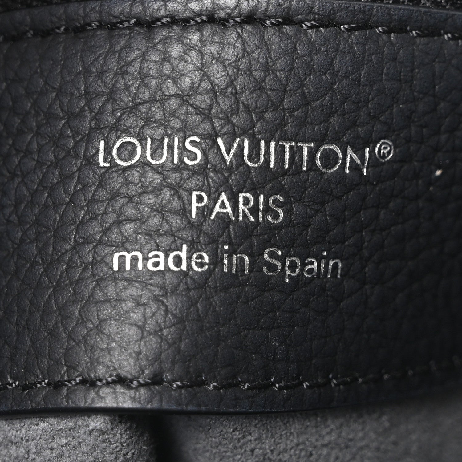 Louis Vuitton Mahina Flore Black