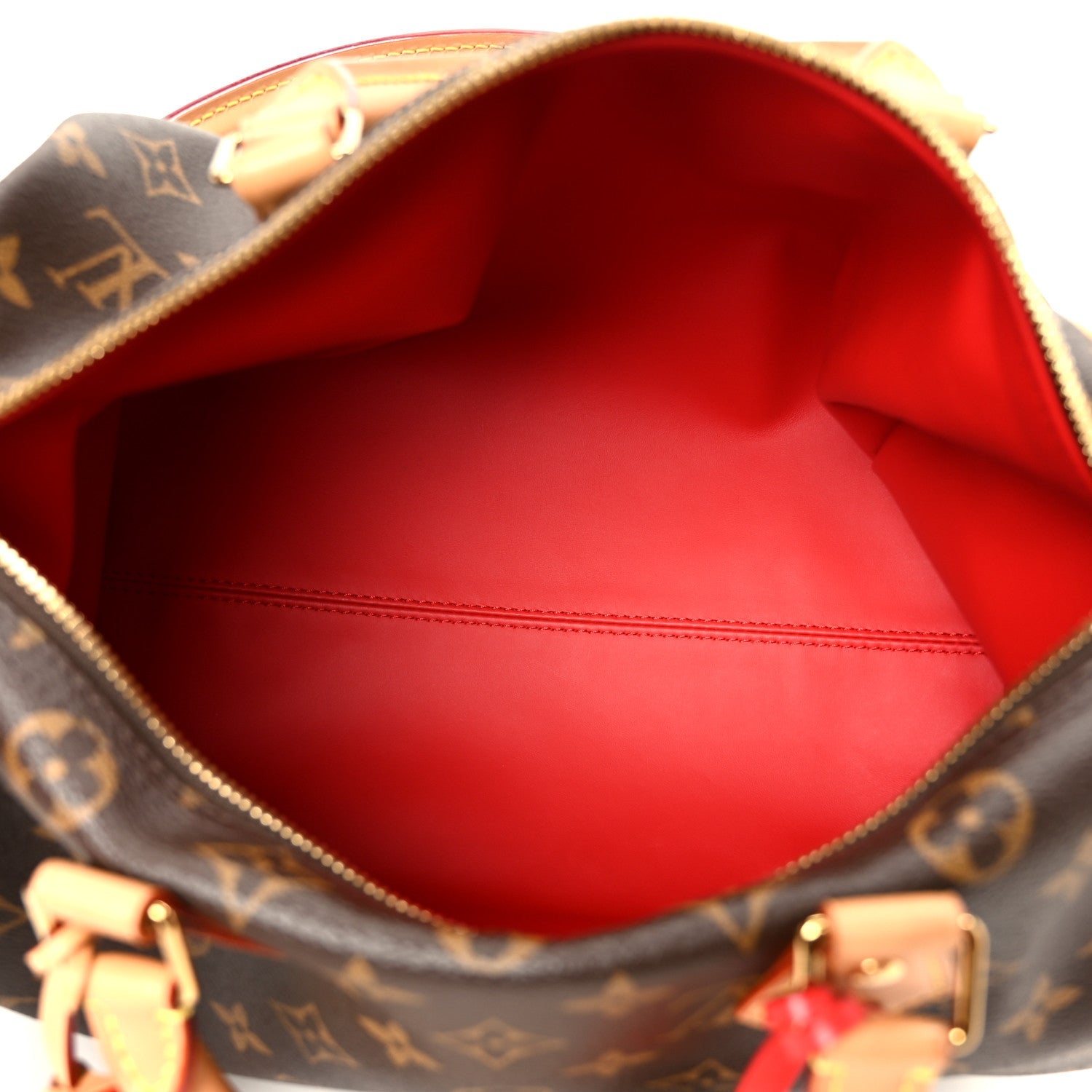 Louis Vuitton Monogram Speedy Soft 30 Crafty Red