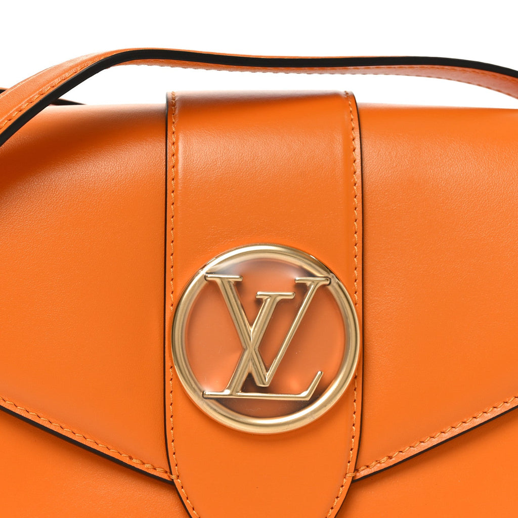 Louis Vuitton Smooth Calfskin LV Pont 9 Summer Gold
