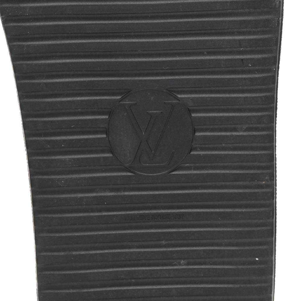 Louis Vuitton Calfskin Polar Flat Ankle Boots 41 Black