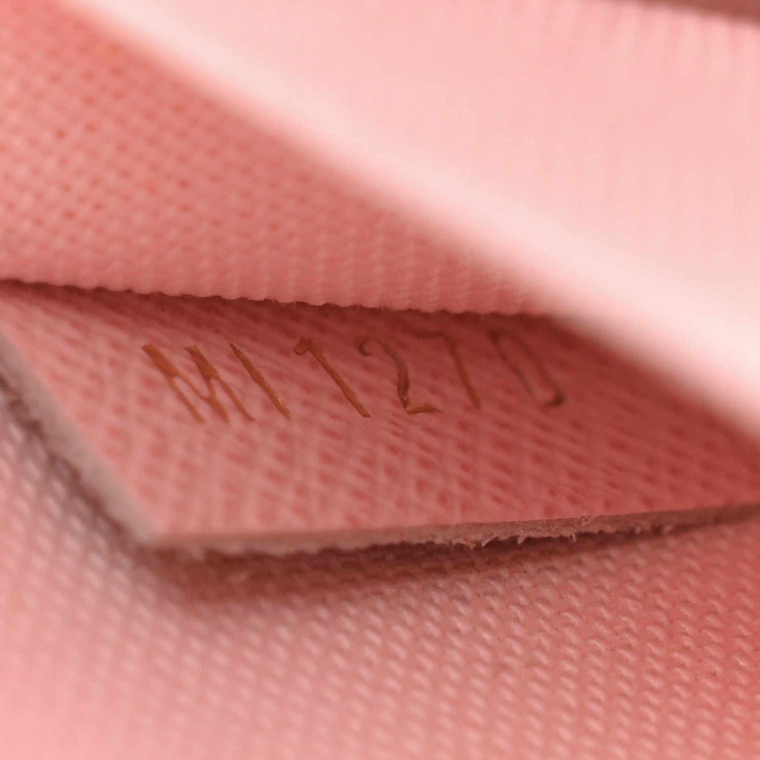 Louis Vuitton Damier Azur Pochette Felicie Chain Wallet Rose Ballerine