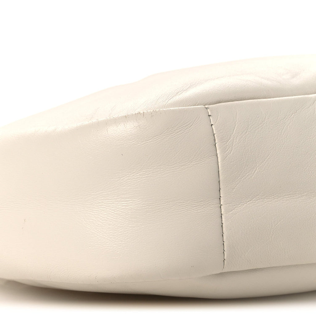 Prada Nappa Soft Padded Mini Bag White