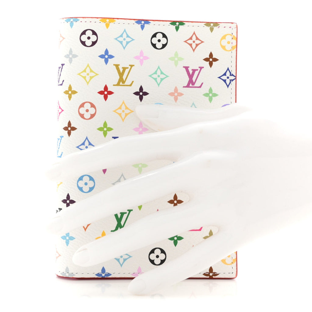 Louis Vuitton LV X TM Monogram Multicolor Passport Cover White