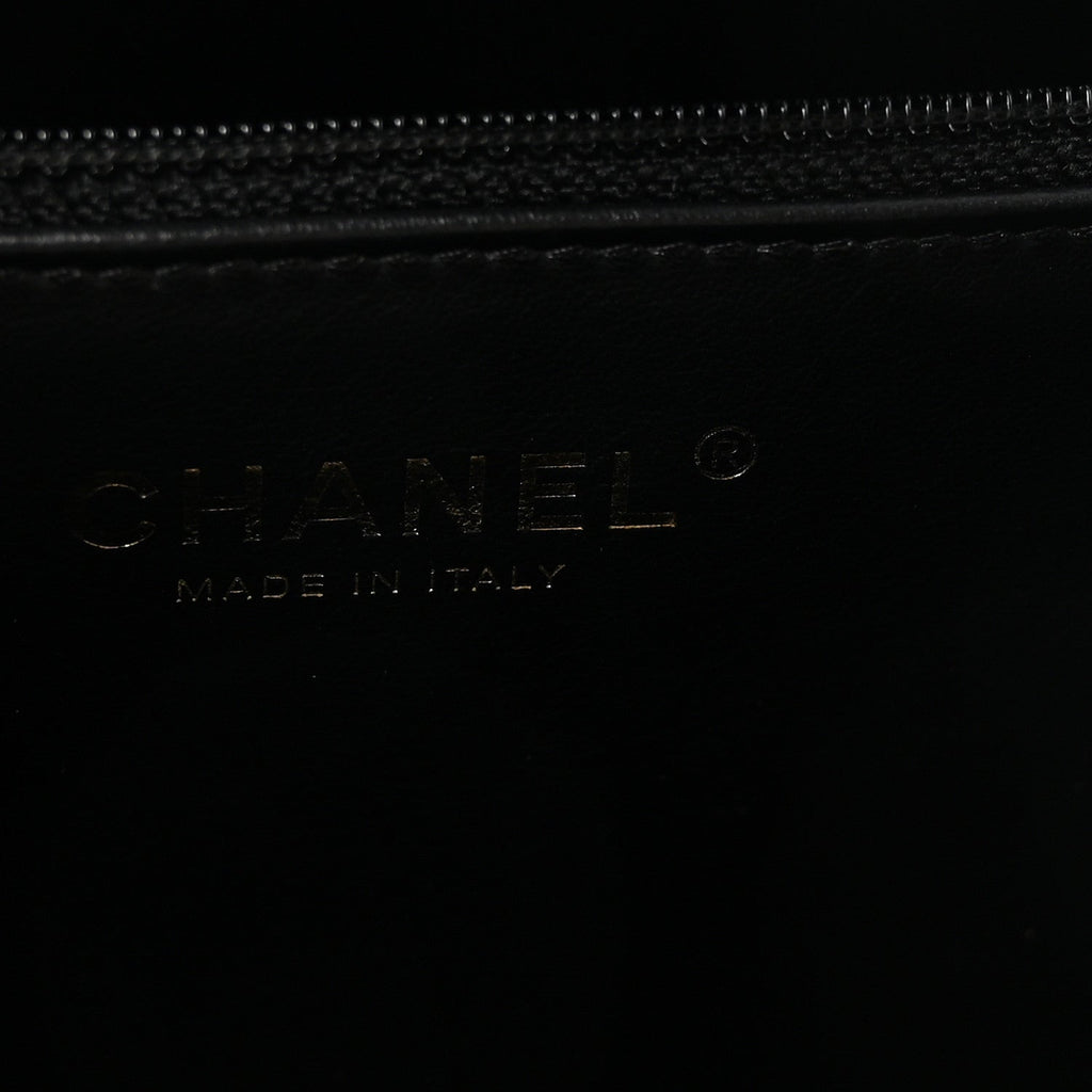 Chanel Caviar Quilted Large Shopping Tote Black