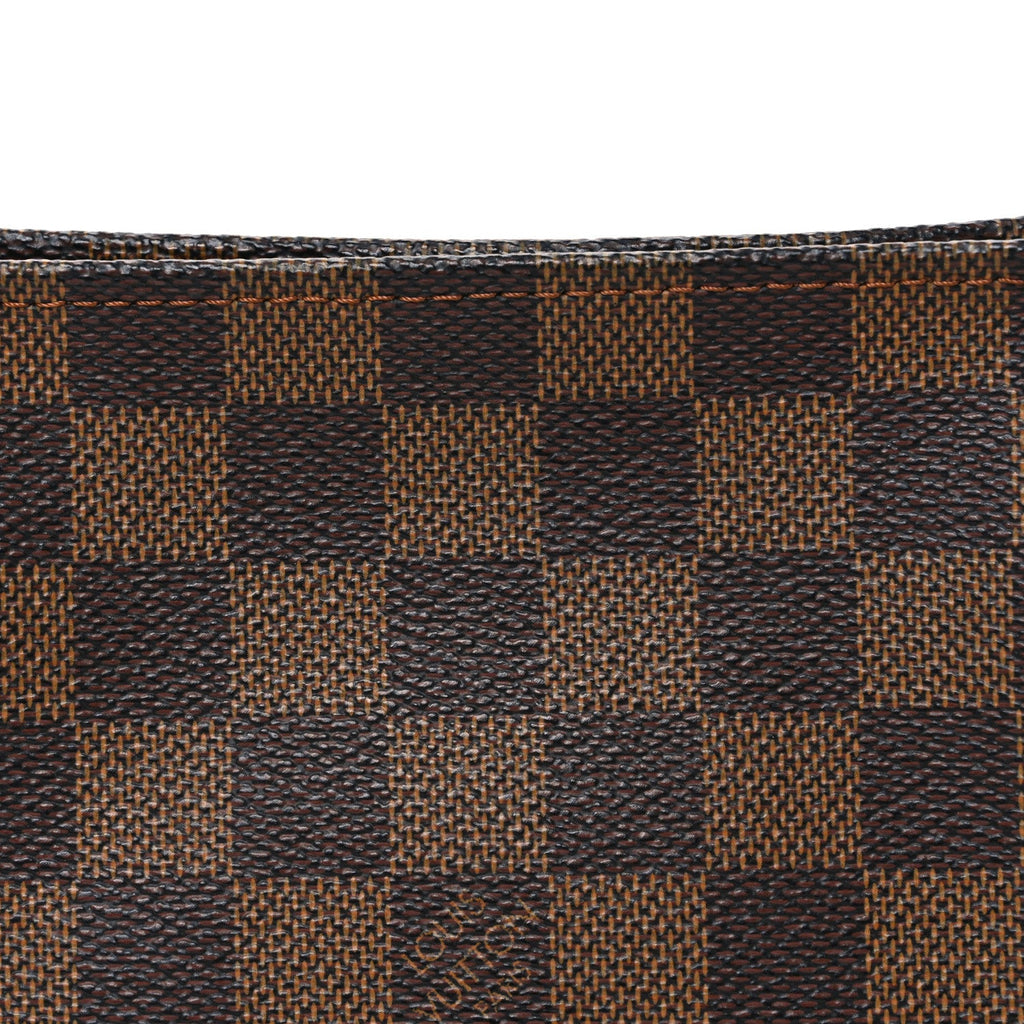 Louis Vuitton Damier Ebene Trousse Make Up Bag Pochette
