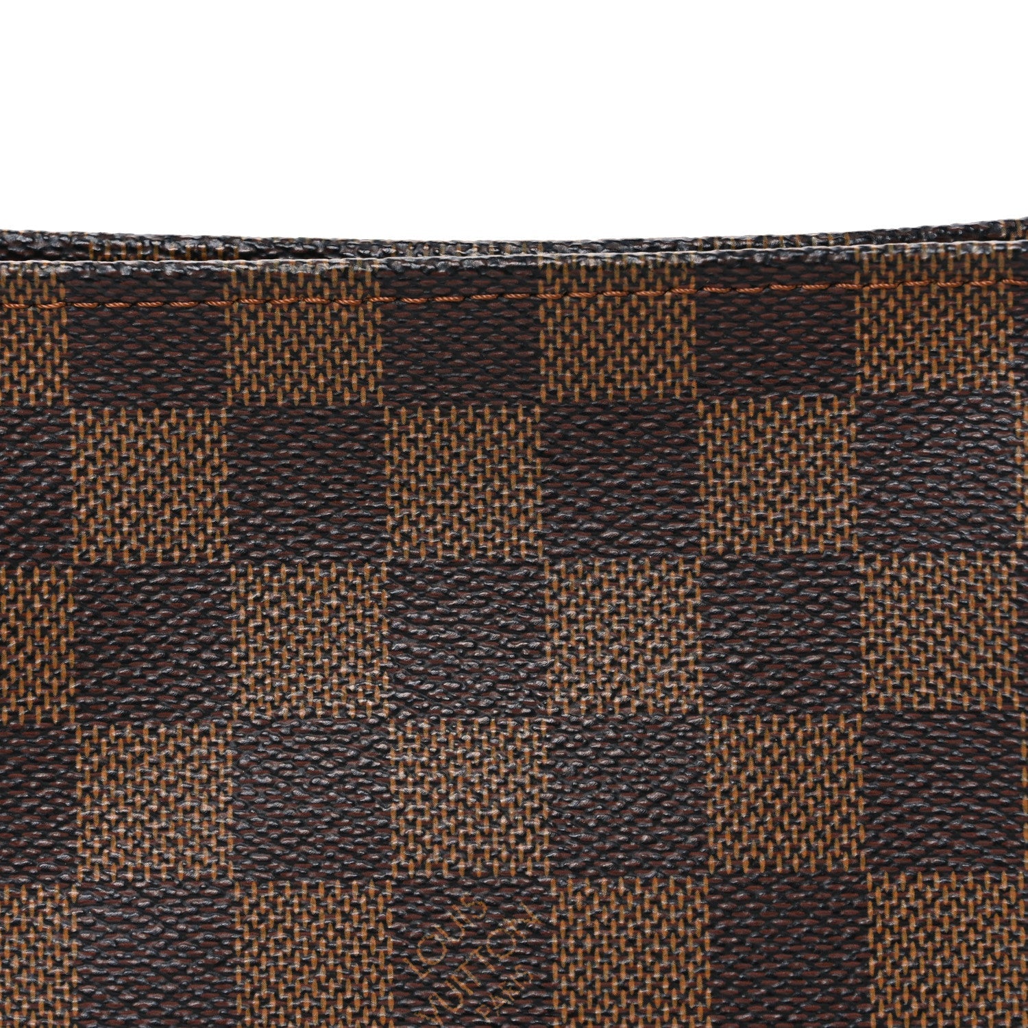 Louis Vuitton Damier Ebene Trousse Make Up Bag Pochette