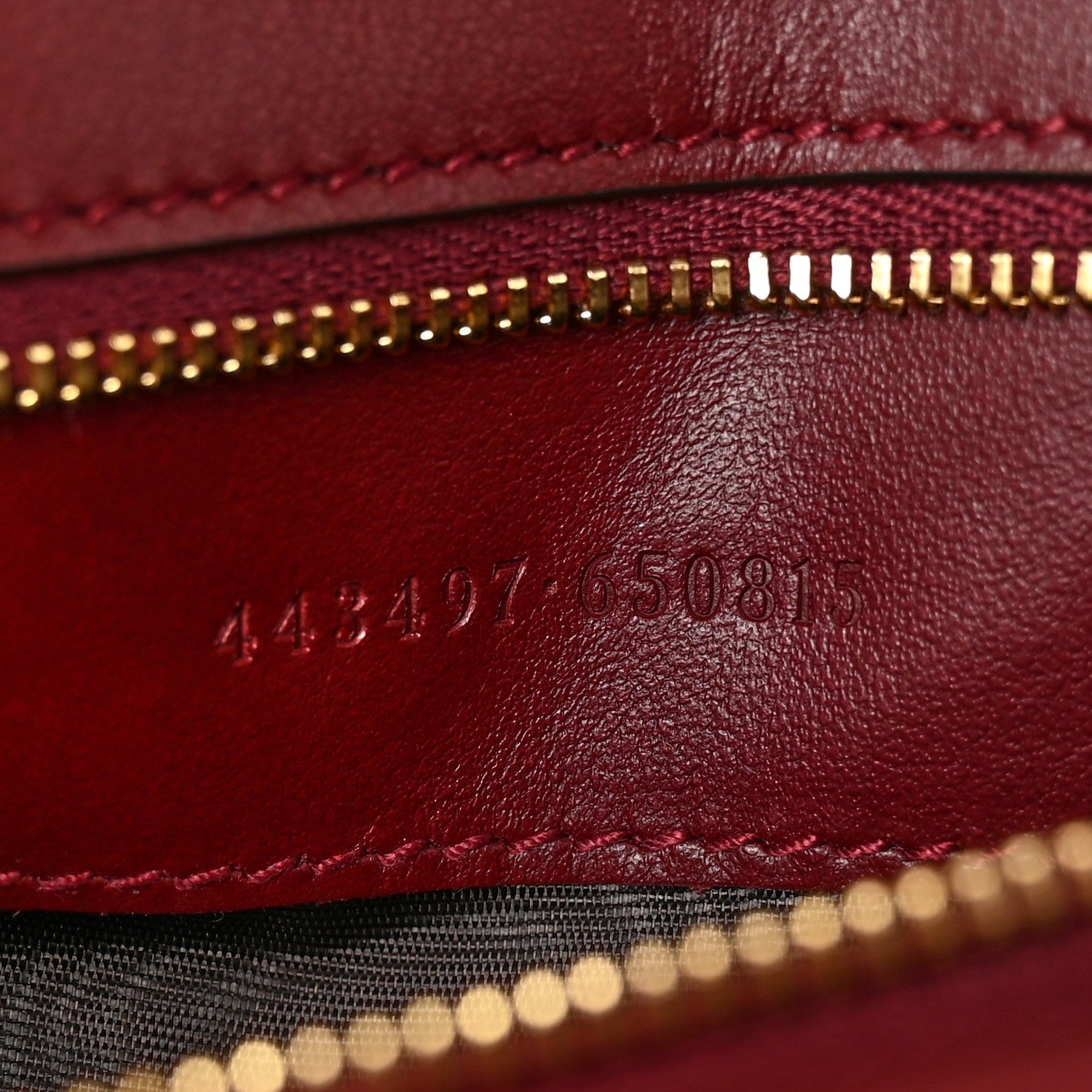 Gucci Calfskin Matelasse Small GG Marmont Shoulder Bag Ancora Red