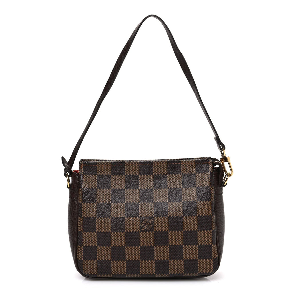 Louis Vuitton Damier Ebene Trousse Make Up Bag Pochette
