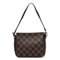 Louis Vuitton Damier Ebene Trousse Make Up Bag Pochette