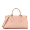 Louis Vuitton Calfskin OnTheGo East West Pearl Pink