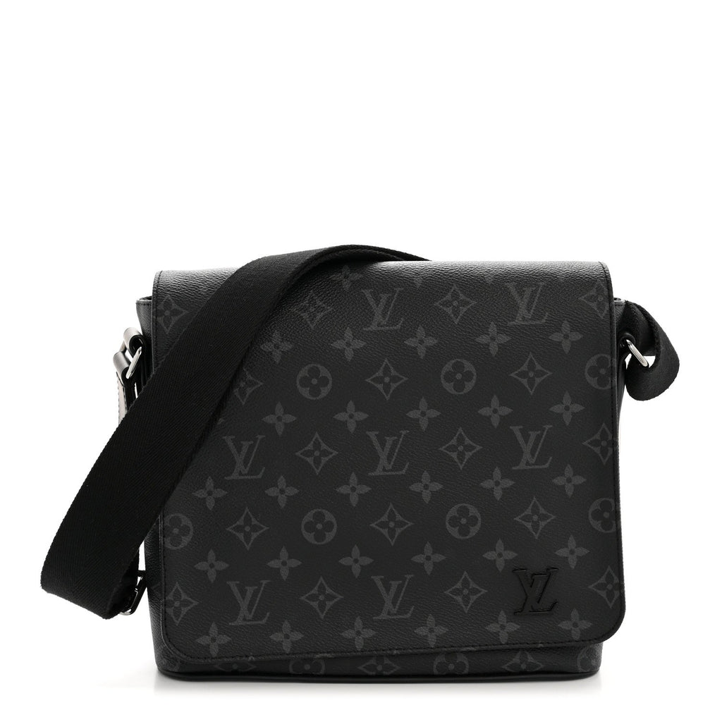Louis Vuitton Monogram Eclipse District PM Black