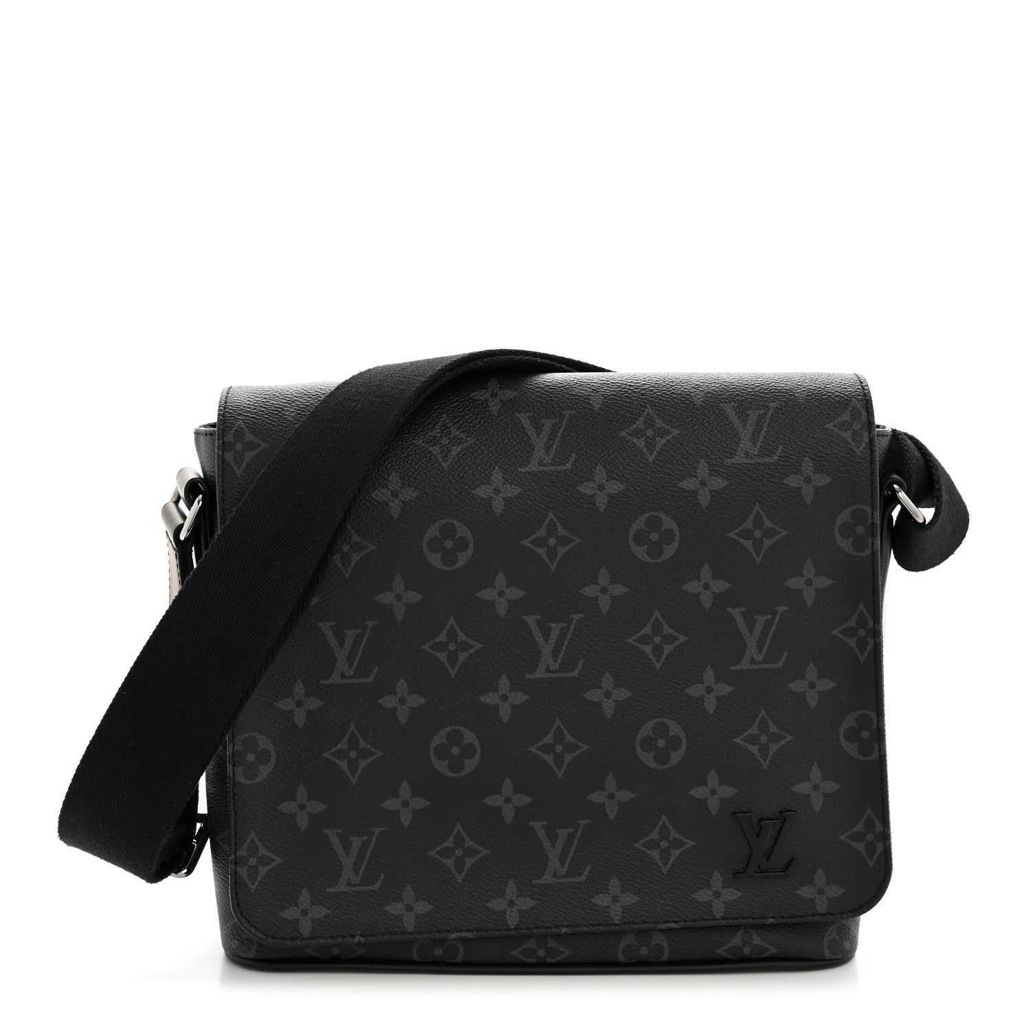 Louis Vuitton Monogram Eclipse District PM Black