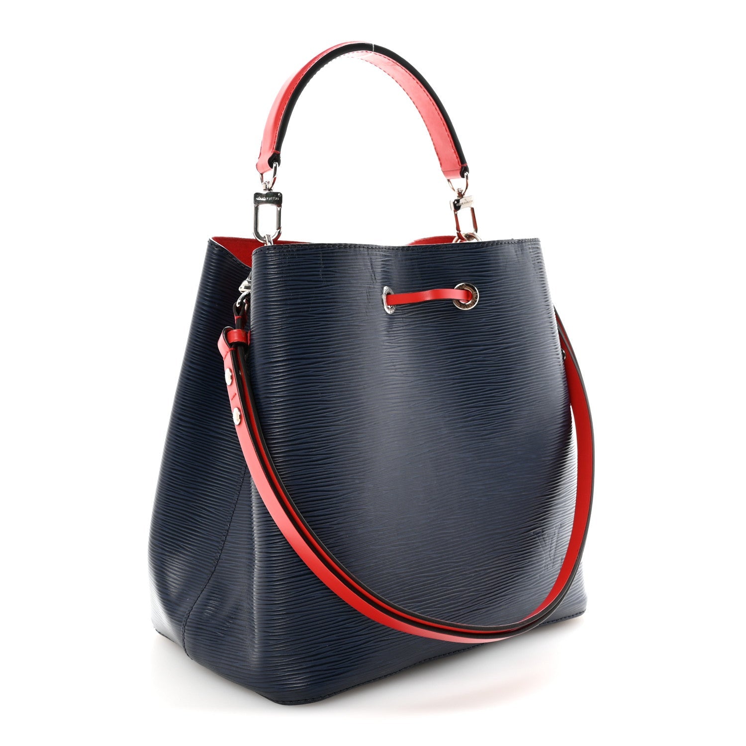 Louis Vuitton Epi Neonoe Indigo Coquelicot