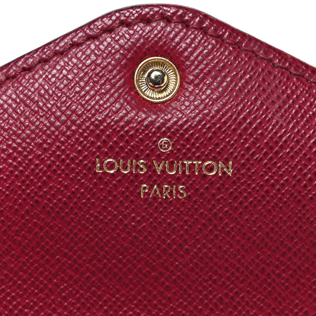 Louis Vuitton Monogram Sarah Wallet NM Fuchsia