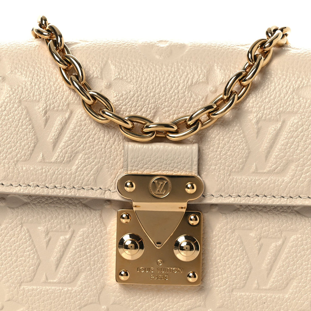Louis Vuitton Empreinte Metis Wallet On Chain Cream