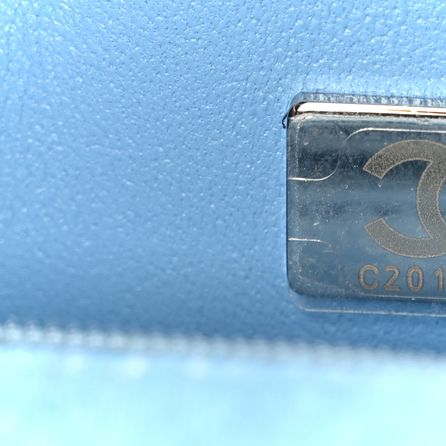 Chanel Denim Quilted Sweetheart Mini Flap Blue