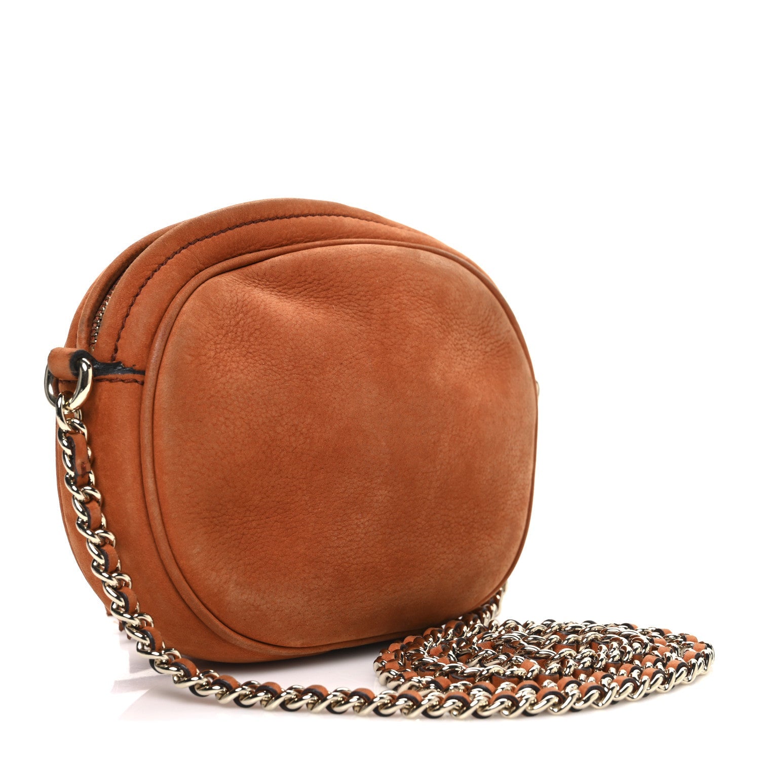 Gucci Vitello Range Mini Soho Chain Bag Old Whisky