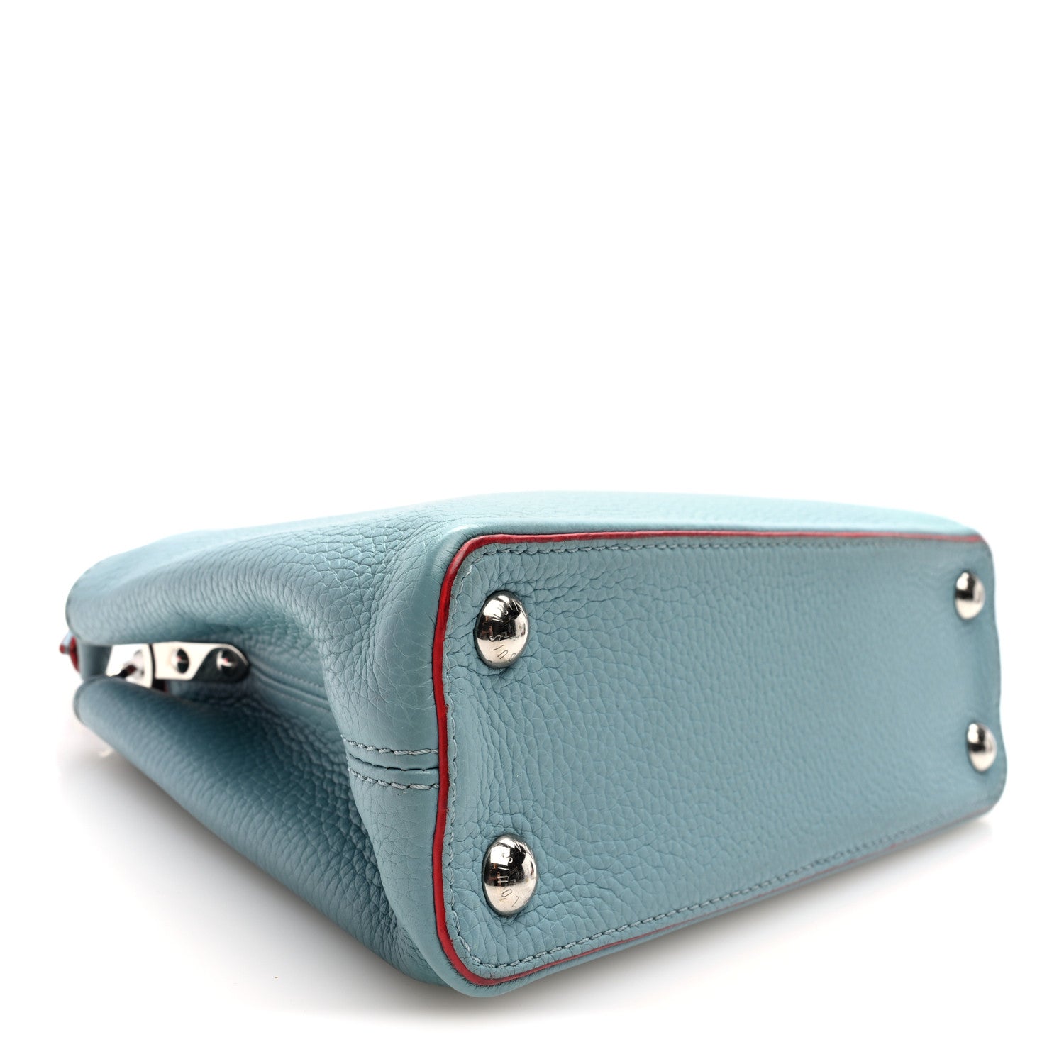 Louis Vuitton Taurillon Capucines BB Ciel