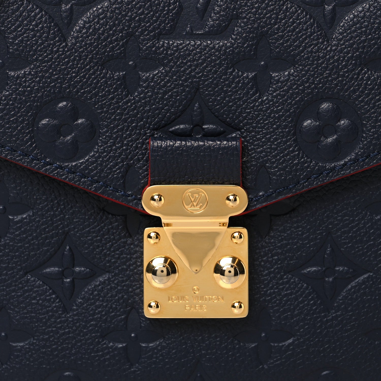 Louis Vuitton Empreinte Pochette Metis Marine Rouge