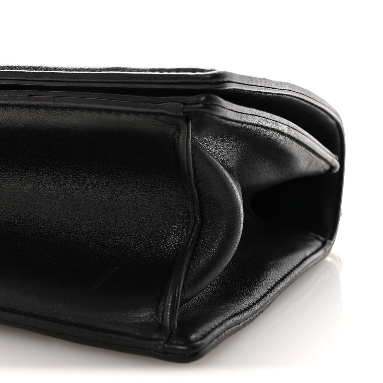 Christian Dior Lambskin Multi Studded Medium Diorama Flap Bag Black