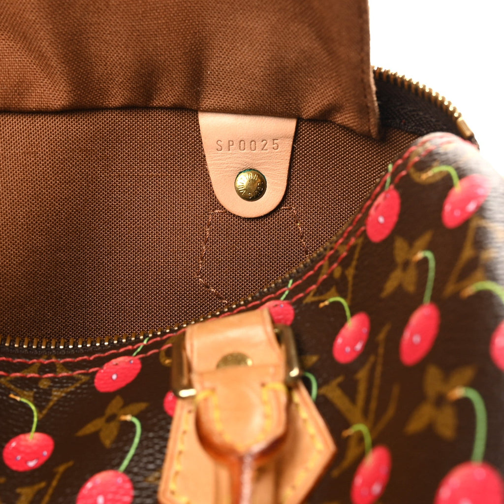 Louis Vuitton Monogram Cerises Speedy 25