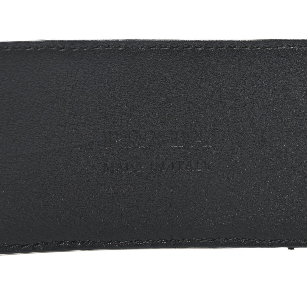 Prada Snakeskin Fur Belt 80 32 Cherry Bego