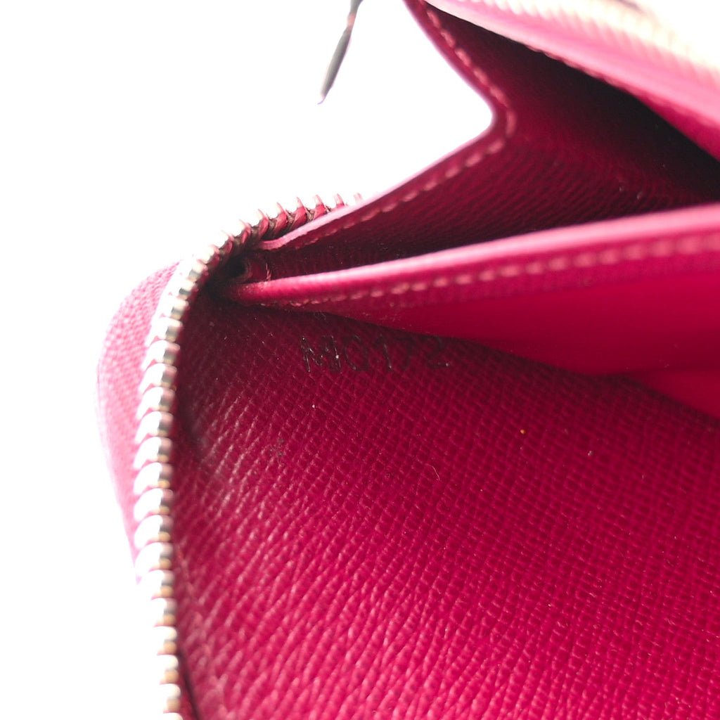 Louis Vuitton Epi Zippy Wallet Fuchsia