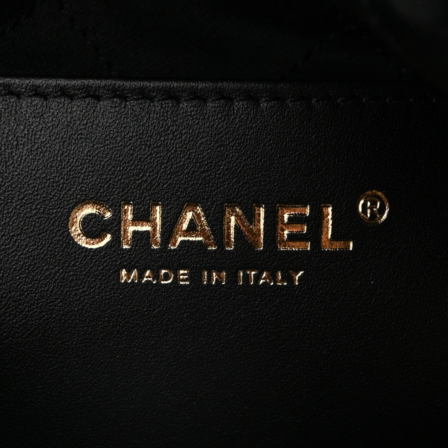 Chanel Shiny Calfskin Quilted Pearl CC Chain Mini Chanel 22 Black