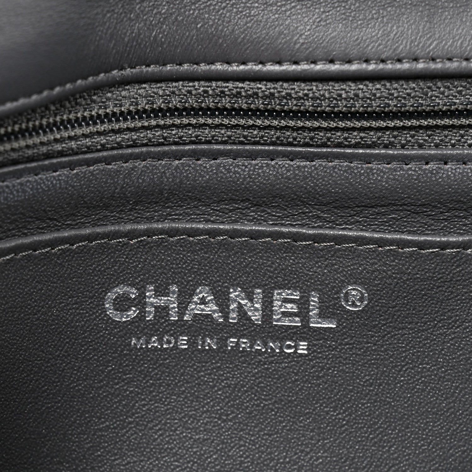 Chanel Wool Plaid Quilted Mini Rectangular Flap Pink Grey Multicolor