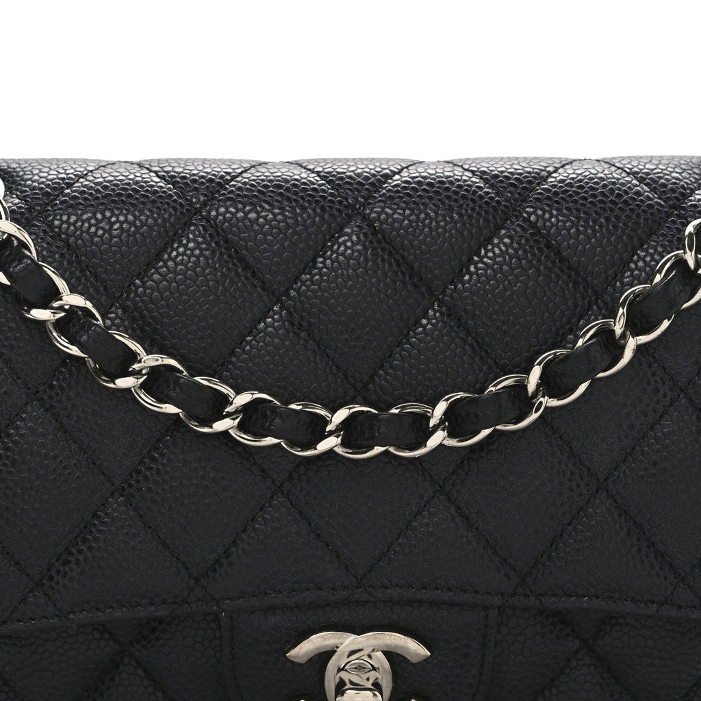 Chanel Caviar Quilted Small Double Flap Black