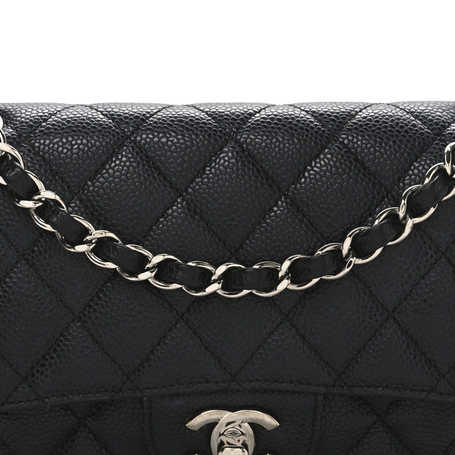 Chanel Caviar Quilted Small Double Flap Black